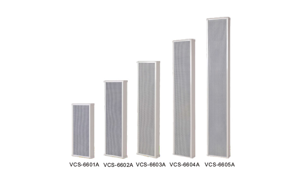 Water-proof High Sound Quality Outdoor Column Speaker: VCS-6601A~6605A