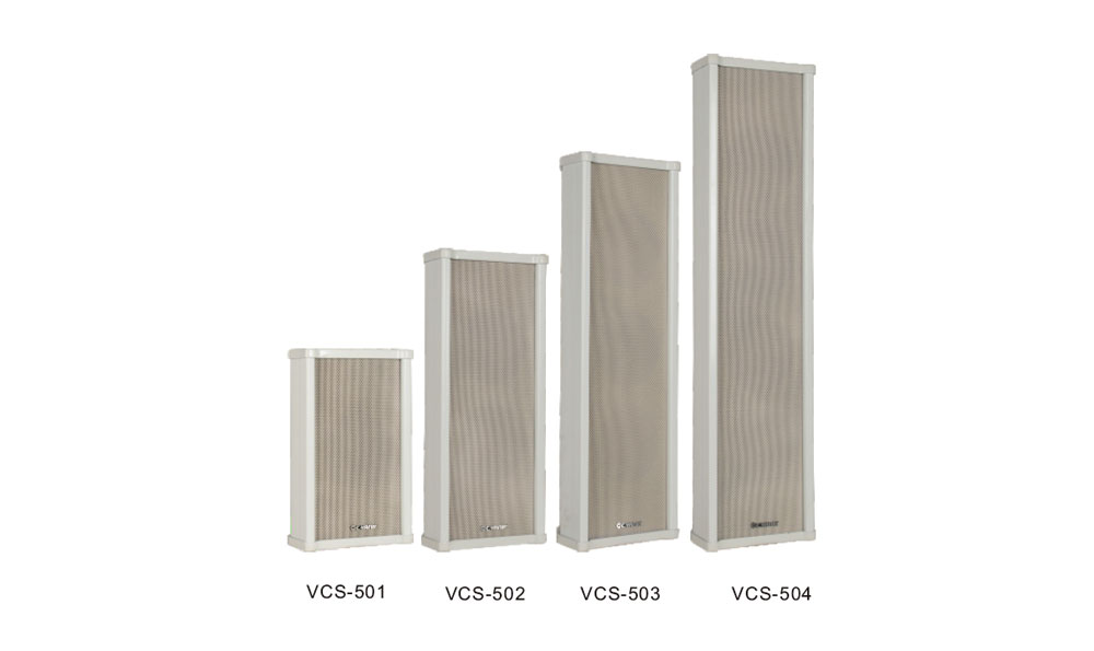 Water-proof High Sound Quality Outdoor Column Speaker: VCS-501~504