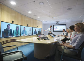 Remote video conferencing system