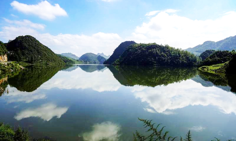 17/5000 Quán zhī yùn guǎngbò chénggōng yùnyòng yú bìjié dào tiānhé jǐngqū Spring of the rhyme broadcast successfully used in Bijie Tianhe scenic area